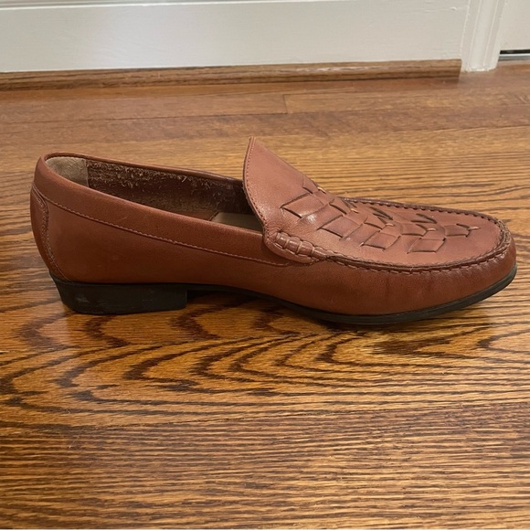 Johnston & Murphy Men's Dress Loafer Chestnut Brown Size 10M - Picture 6 of 10